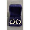 Image 2 : *NEW* FRESHWATER PEARL HOOP EARRINGS