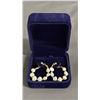 Image 2 : *NEW* FRESHWATER PEARL HOOP EARRINGS