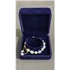 Image 2 : *NEW* FRESHWATER PEARL & GEMSTONE SLIDE CLOSURE BRACELET