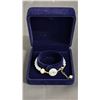 Image 2 : *NEW* WHITE STONE BEADED ADJUSTABLE BRACELET