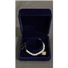 Image 2 : *NEW* FRESHWATER PEARL SLIDE CLOSURE BRACELET WITH SATURN CHARM