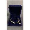 Image 2 : *NEW* FRESHWATER PEARL BRACELET WITH TOGGLE CLASP & BEE CHARM