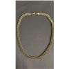 Image 1 : *NEW* 14K GOLD PLATED 7.5MM CUBAN LINK NECKLACE: 18" LONG