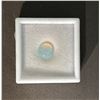 Image 2 : 2.3CT WHITE ROUND CABOCHON CUT NATURAL FIRE OPAL: 10 X 10 MM