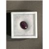 Image 2 : 8.4CT OVAL CUT NATURAL RUBY: 10.4 X `13.4 MM