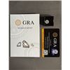 Image 1 : *NEW* 5CT MOISSANITE LAB DIAMOND - ROUND BRILLIANT CUT, GH, VVS1, GRA REPORT