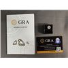 Image 1 : *NEW* 4CT MOISSANITE LAB DIAMOND - ROUND BRILLIANT CUT, GH, VVS1, GRA REPORT