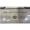 Image 2 : HARLEY DAVIDSON CORNERSTONE COLLECTION "THE 2003 VRSCA V-ROD" 21.5" X 17.25" FRAMED PRINT