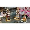 Image 6 : (14) ASSORTED ROYAL ORLEANS & NORMAL ROCKWELL INSPIRED FIGURINES