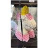 Image 3 : *NEW* PINK & WHITE ROSE UNICORN & PINK, PURPLE & WHITE ROSE TEDDY BEAR