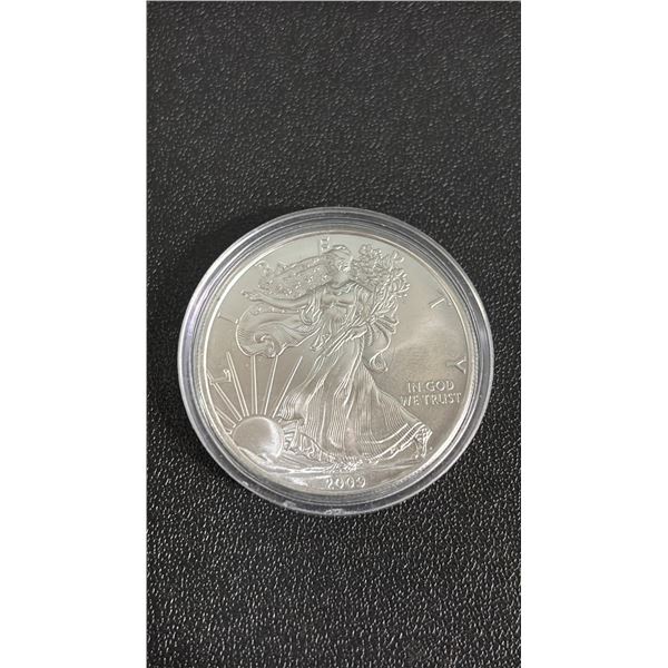 2009 UNITED STATES 1 OZ FINE SILVER DOLLAR