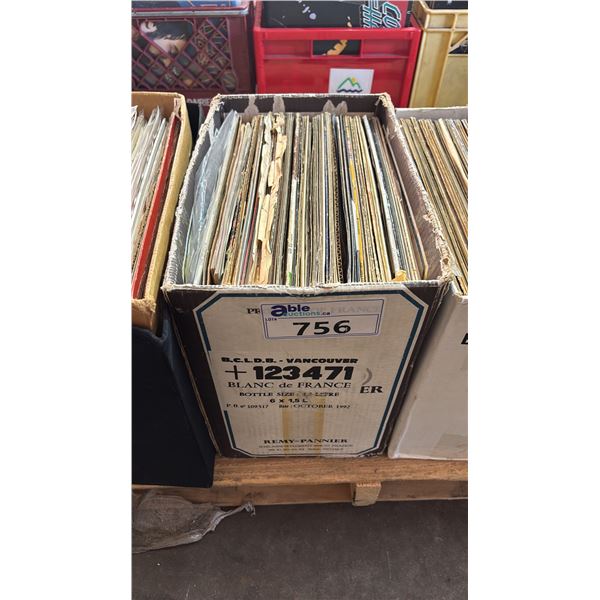 BOX OF ASSORTED VINYL RECORDS