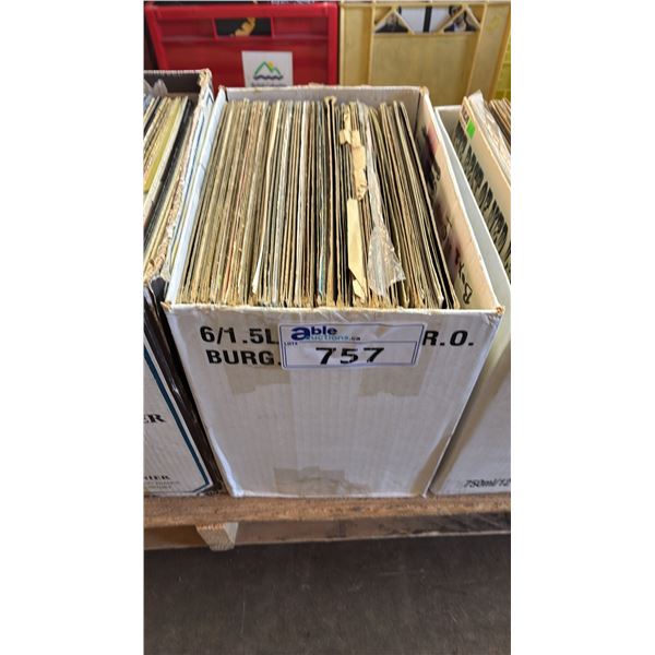BOX OF ASSORTED VINYL RECORDS