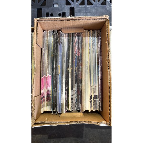 BOX OF ASSORTED VINYL RECORDS