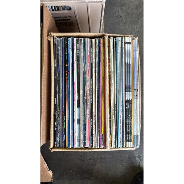 BOX OF ASSORTED VINYL RECORDS