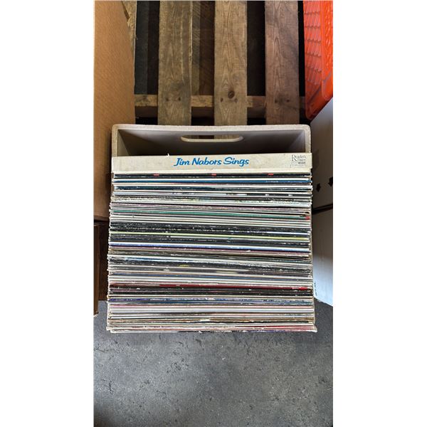 BOX OF ASSORTED VINYL RECORDS