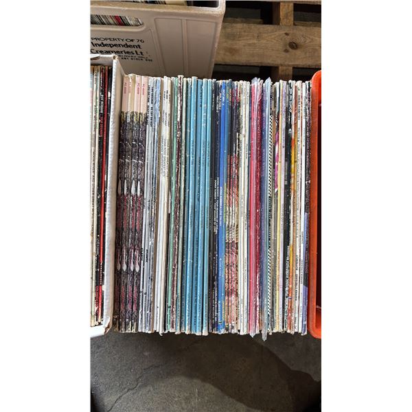 BOX OF ASSORTED VINYL RECORDS