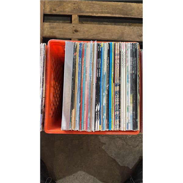 BOX OF ASSORTED VINYL RECORDS