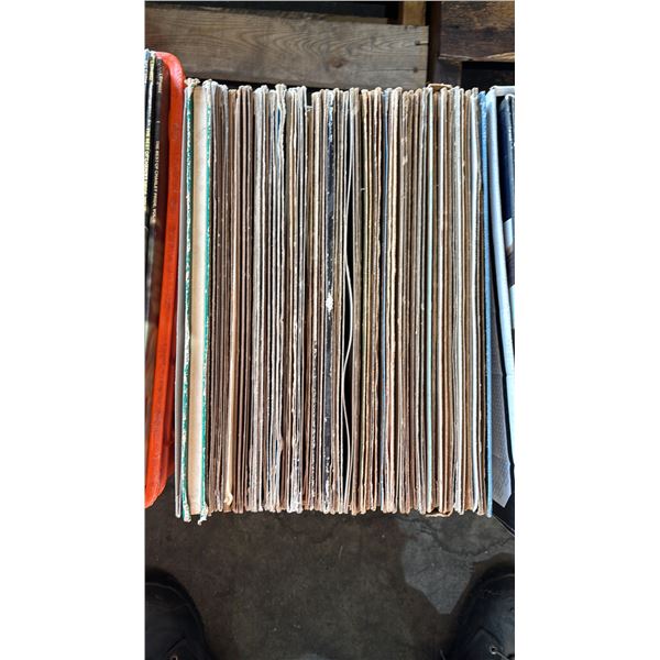 BOX OF ASSORTED VINYL RECORDS