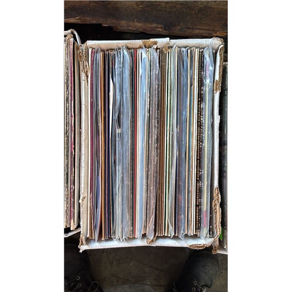 BOX OF ASSORTED VINYL RECORDS