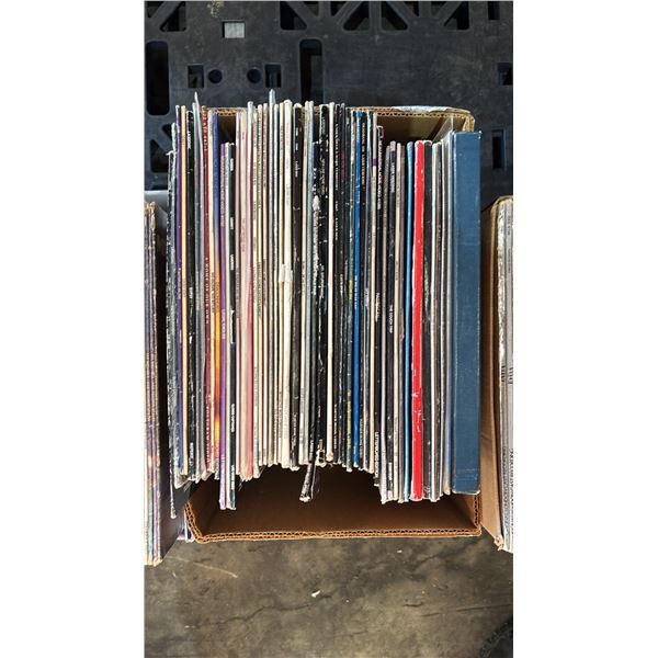BOX OF ASSORTED VINYL RECORDS