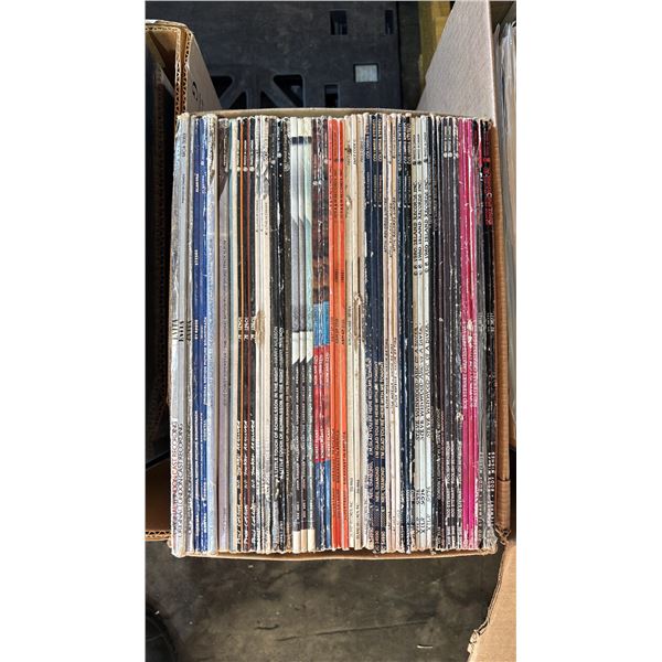 BOX OF ASSORTED VINYL RECORDS