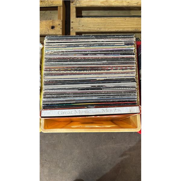 BOX OF ASSORTED VINYL RECORDS