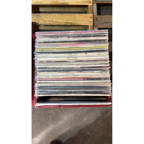 BOX OF ASSORTED VINYL RECORDS