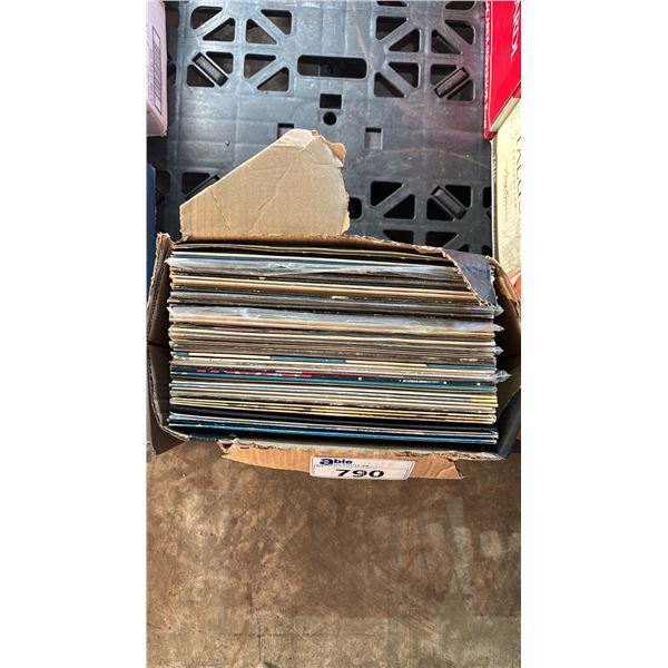 BOX OF ASSORTED VINYL RECORDS