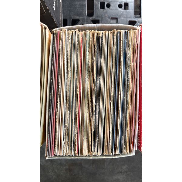 BOX OF ASSORTED VINYL RECORDS