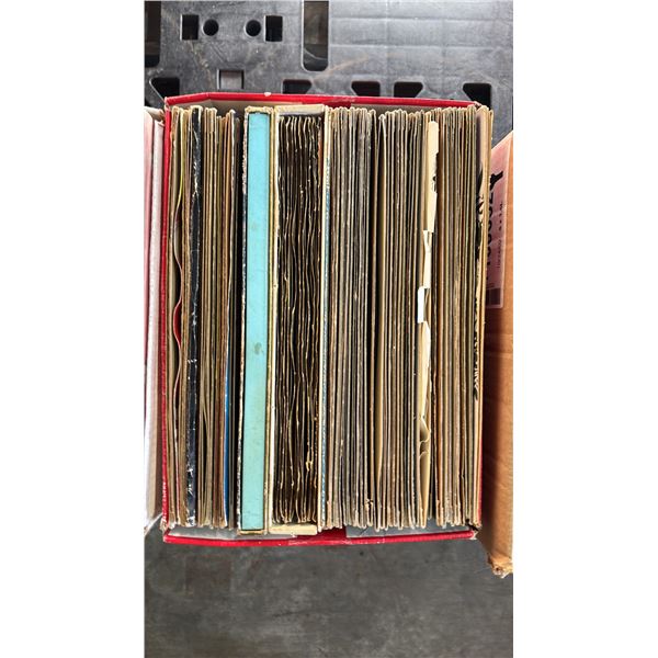 BOX OF ASSORTED VINYL RECORDS