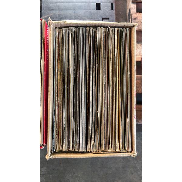 BOX OF ASSORTED VINYL RECORDS