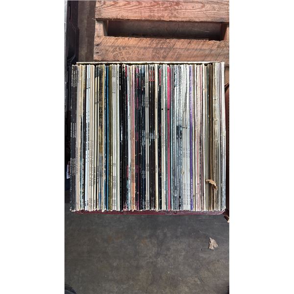 BOX OF ASSORTED VINYL RECORDS