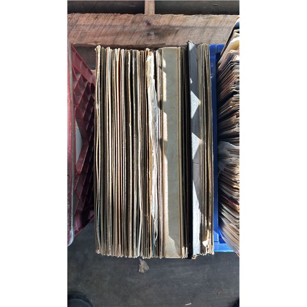 BOX OF ASSORTED VINYL RECORDS