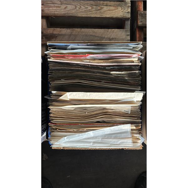 BOX OF ASSORTED VINYL RECORDS