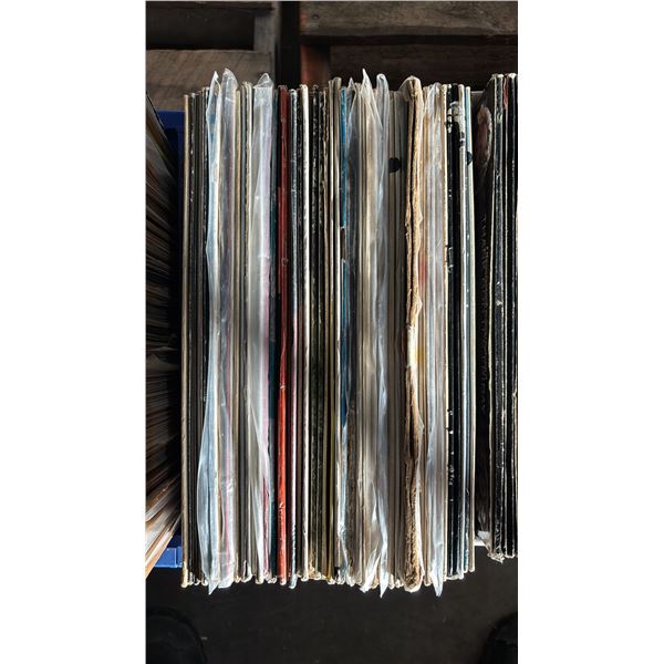 BOX OF ASSORTED VINYL RECORDS