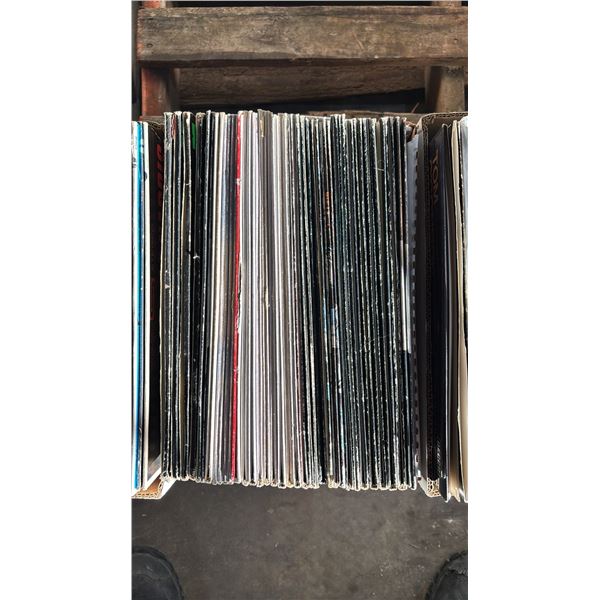 BOX OF ASSORTED VINYL RECORDS