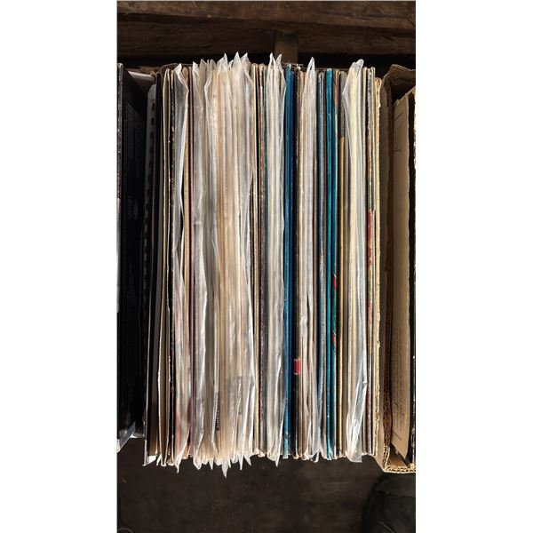 BOX OF ASSORTED VINYL RECORDS