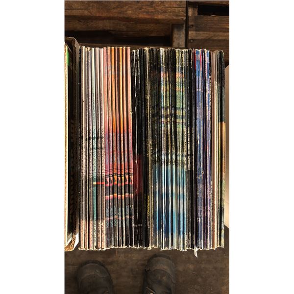BOX OF ASSORTED VINYL RECORDS