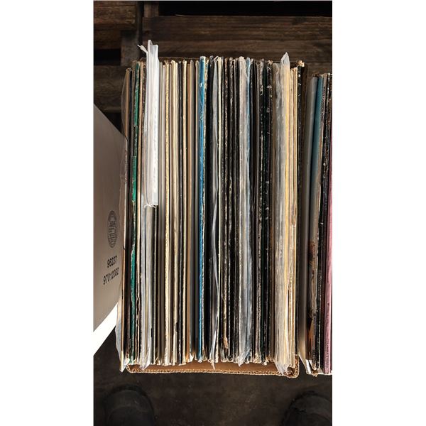 BOX OF ASSORTED VINYL RECORDS