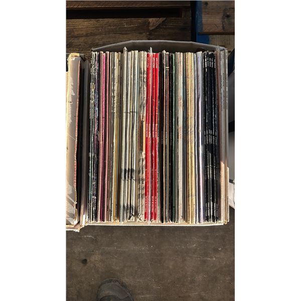 BOX OF ASSORTED VINYL RECORDS