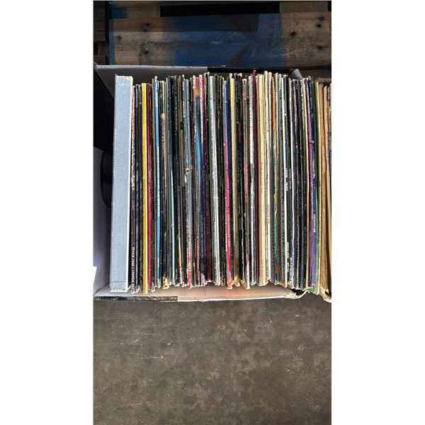 BOX OF ASSORTED VINYL RECORDS