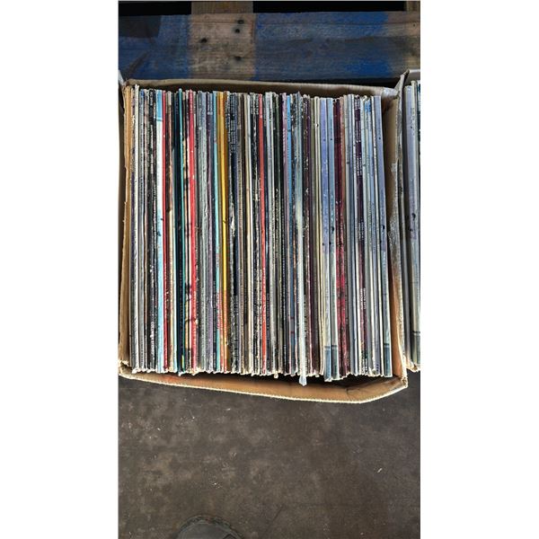 BOX OF ASSORTED VINYL RECORDS