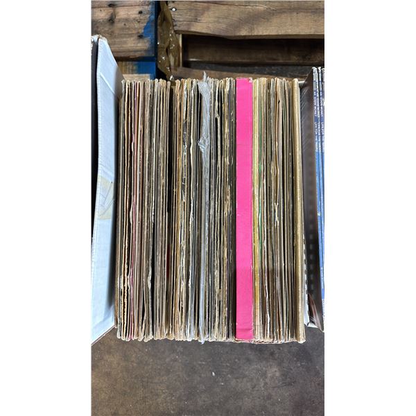 BOX OF ASSORTED VINYL RECORDS