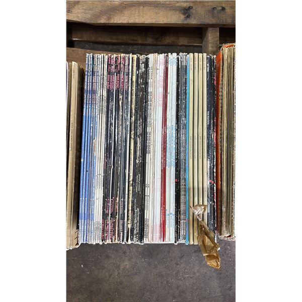 BOX OF ASSORTED VINYL RECORDS
