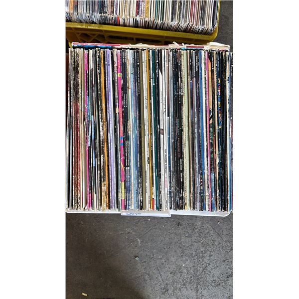 BOX OF ASSORTED VINYL RECORDS