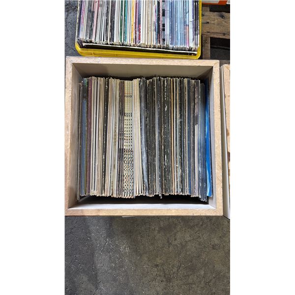BOX OF ASSORTED VINYL RECORDS
