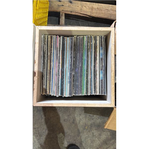 BOX OF ASSORTED VINYL RECORDS