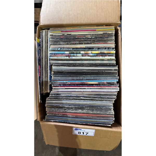 BOX OF ASSORTED VINYL RECORDS