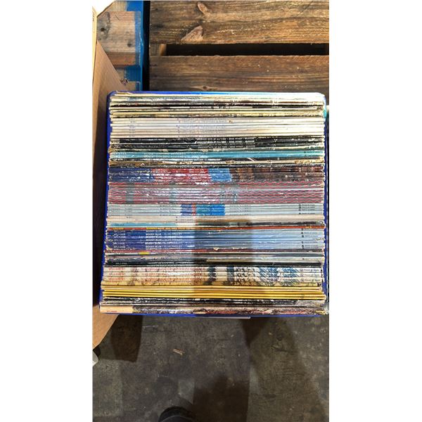 BOX OF ASSORTED VINYL RECORDS